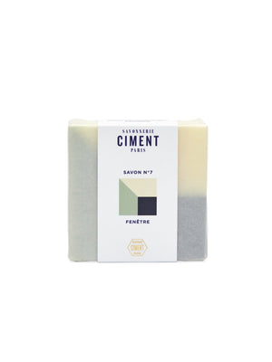 Rückfettende Seife "Fenetre"/ Ciment