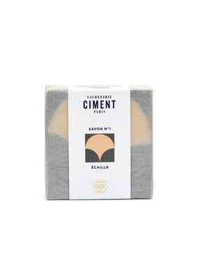 Rückfettende Seife "Écaille"/ Ciment