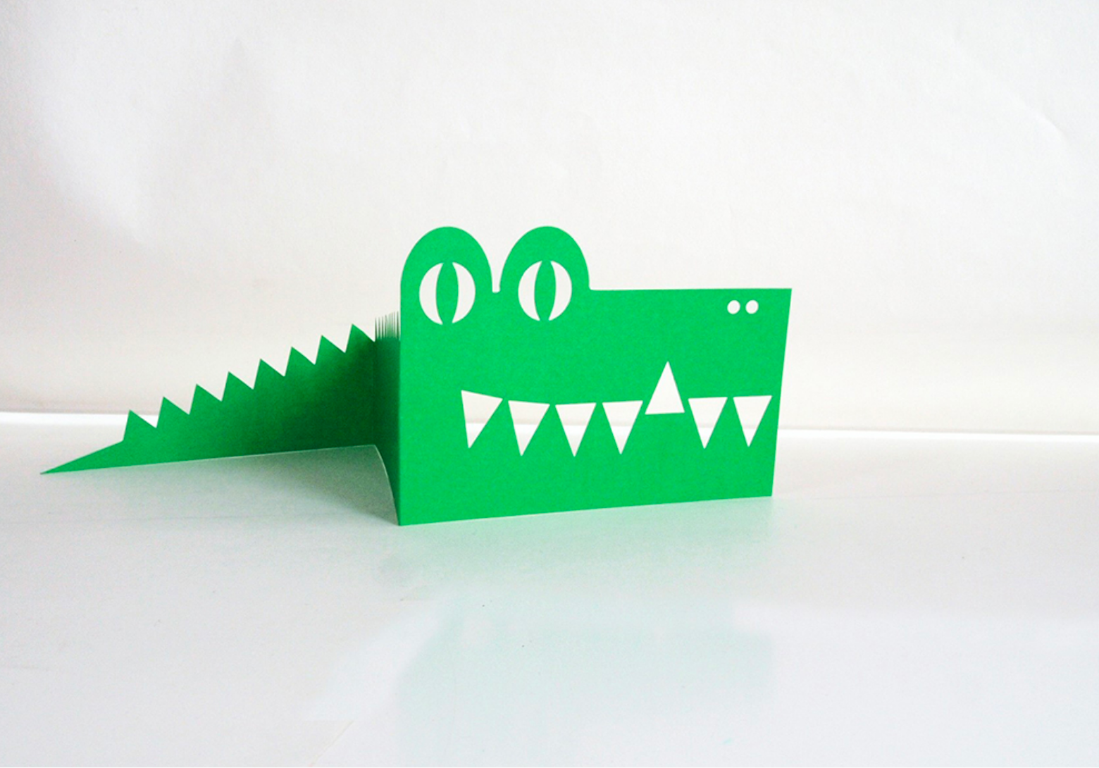 Karte "Crocodile" / Cut & Make