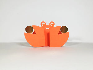 Karte "Crab - Snip Snap" / Cut & Make