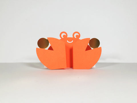 Karte "Crab - Snip Snap" / Cut & Make