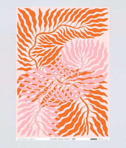 Geschenkpapier "Leaves" / Wrap
