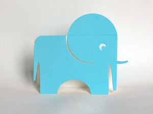 Karte "Elephant" / Cut & Make