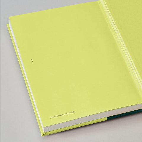 Notebook Cutting Edge A5 Forrest Kiwi dotted / Semikolon