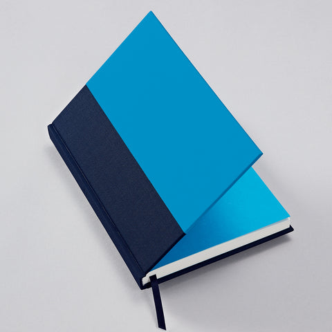Notebook Cutting Edge A5 Marine Aqua dotted / Semikolon