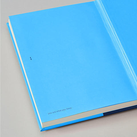 Notebook Cutting Edge A5 Marine Aqua dotted / Semikolon
