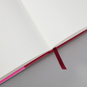 Notebook Cutting Edge A5 Raspberry Fuchsia dotted / Semikolon