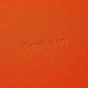 Notebook A5 Orange dotted / Semikolon