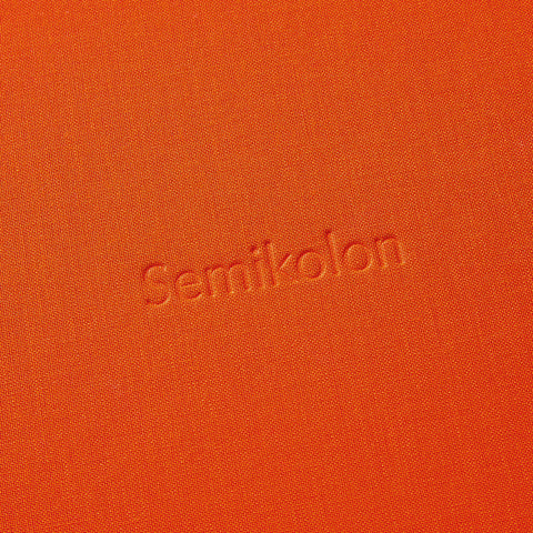 Notebook A5 Orange dotted / Semikolon