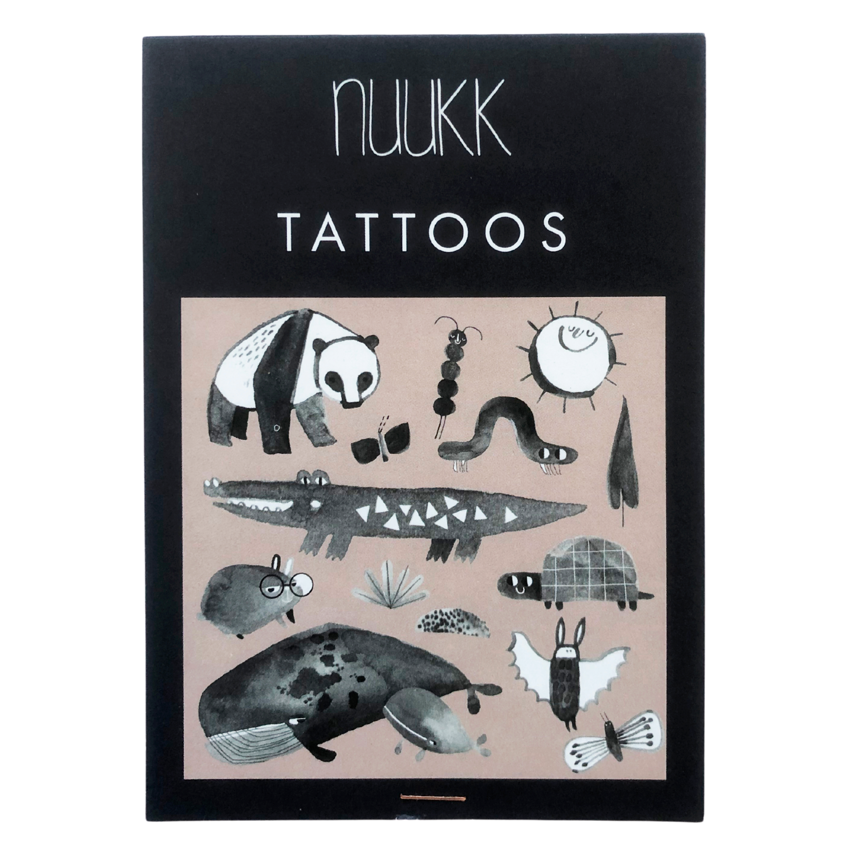 Bio Tattoos "Krokodil und seine Freunde"/ Nuukk