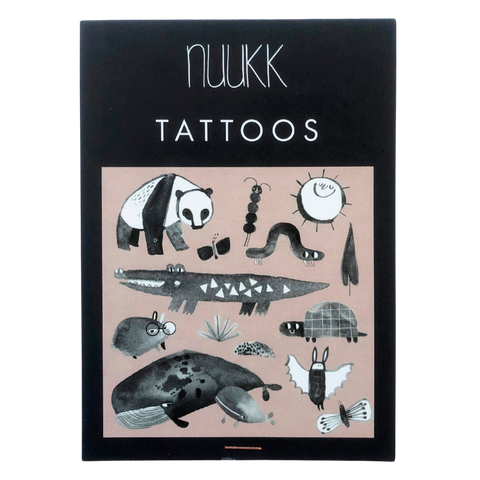 Bio Tattoos "Krokodil und seine Freunde"/ Nuukk