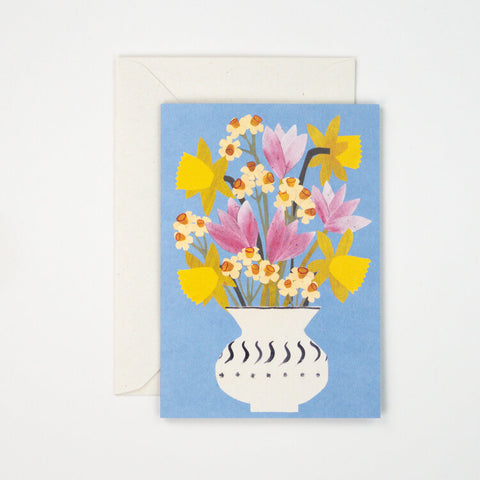 Osterkarte "Spring Flowers" / Hadley Paper